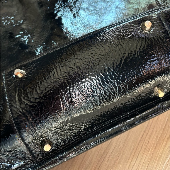 Anya Hindmarch Tassel Tote Bag Black patent leather - Picture 5 of 8